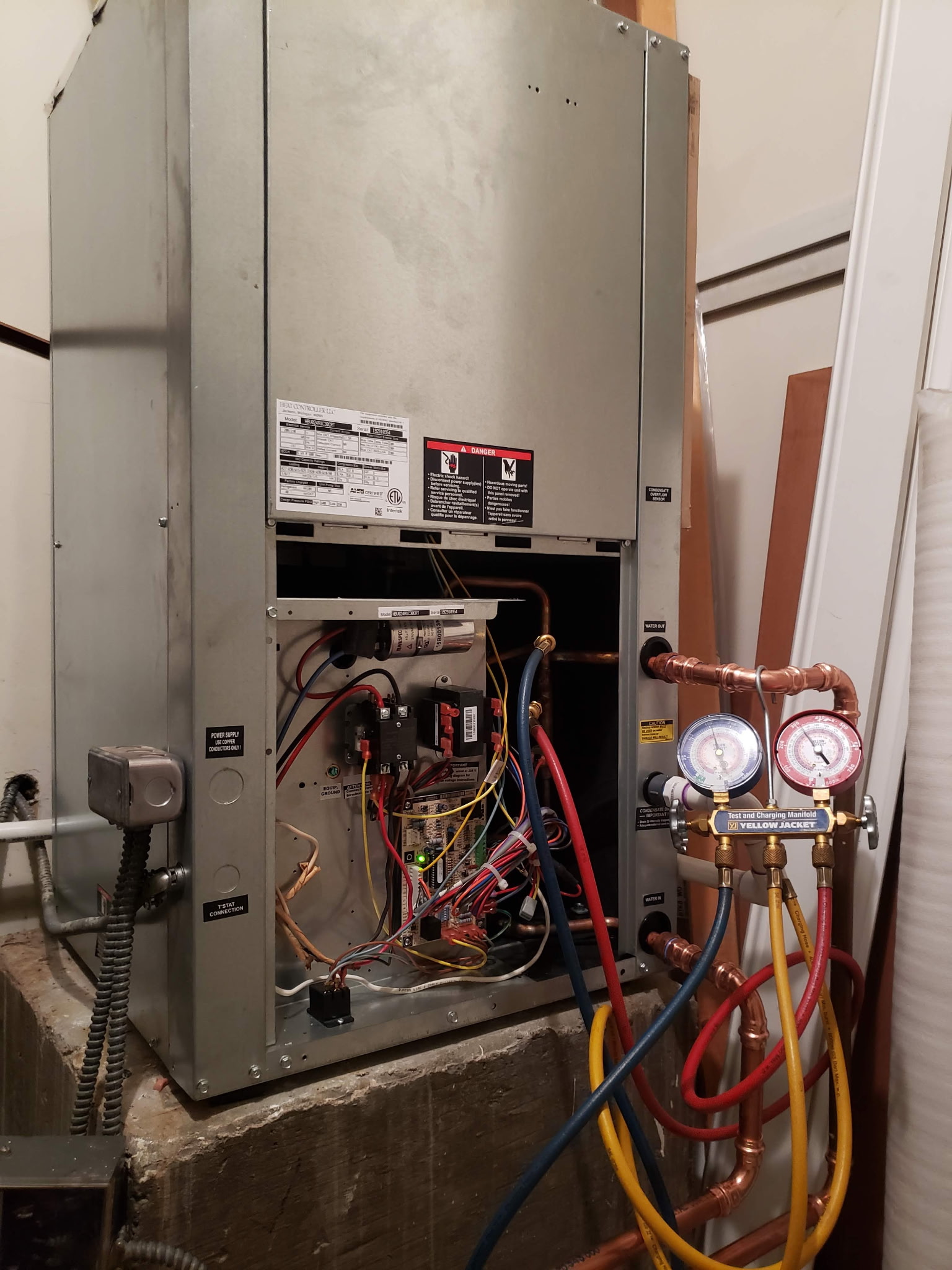 Geothermal system project